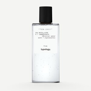 Typology cruelty free micellar water