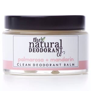 Natural Deodorant Co Clean Deodorant Balm - Palmarosa & Mandarin