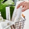 Tropic toner in a basket