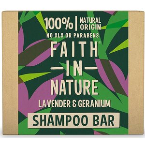 Faith in Nature's Lavender Geranium Shampoo Bar​