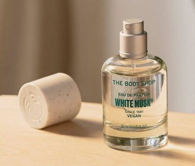 new the body shop white musk perfume