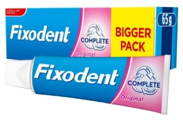 Fixodent denture adhesive cream